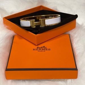 ❌SOLD❌Hermes Clic H bracelet gold hardware size GM